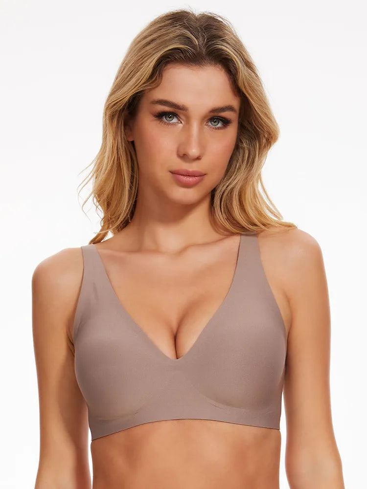 Seamless Full Cup Wireless Bra