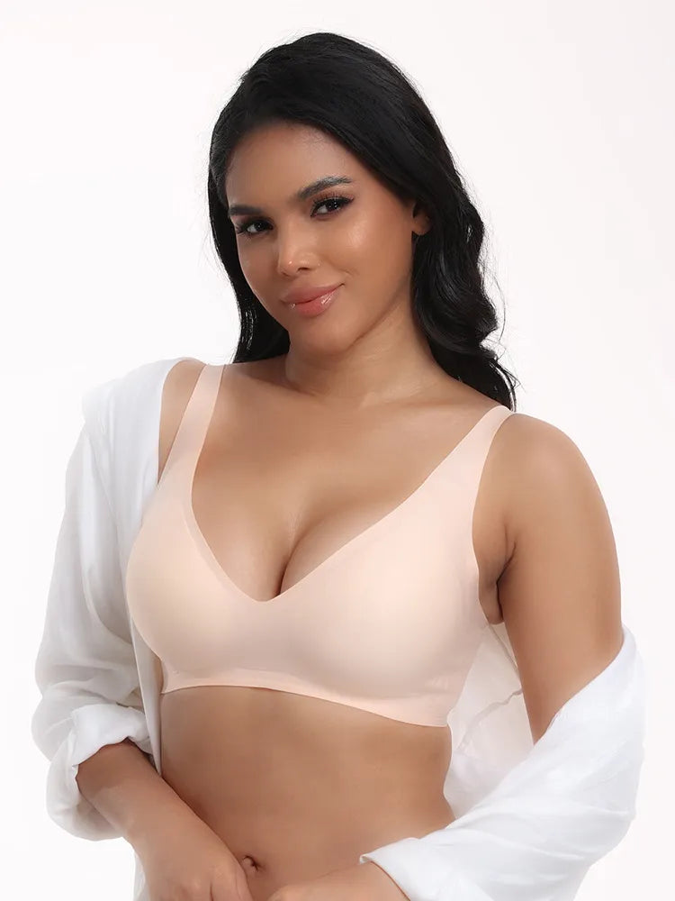 Seamless Full Cup Wireless Bra