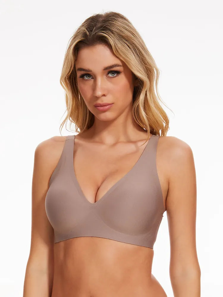 Seamless Full Cup Wireless Bra