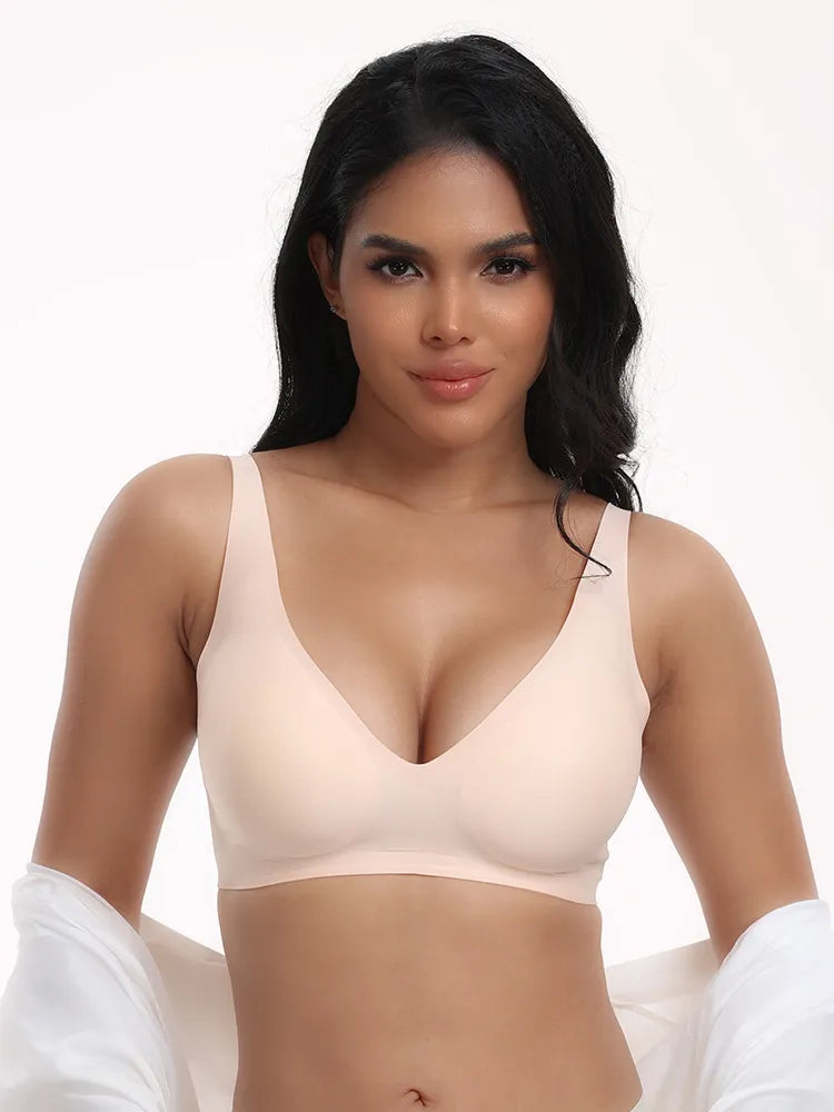 Seamless Full Cup Wireless Bra